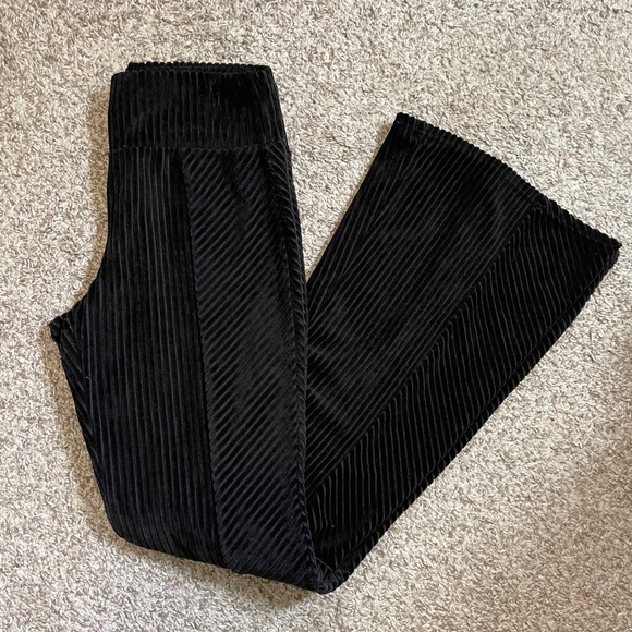 Corduroy Flare Pants Wide Leg High Rise - Picture 7 of 7